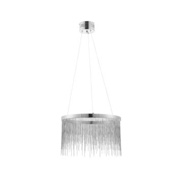 Silver Zelma Pendant Light