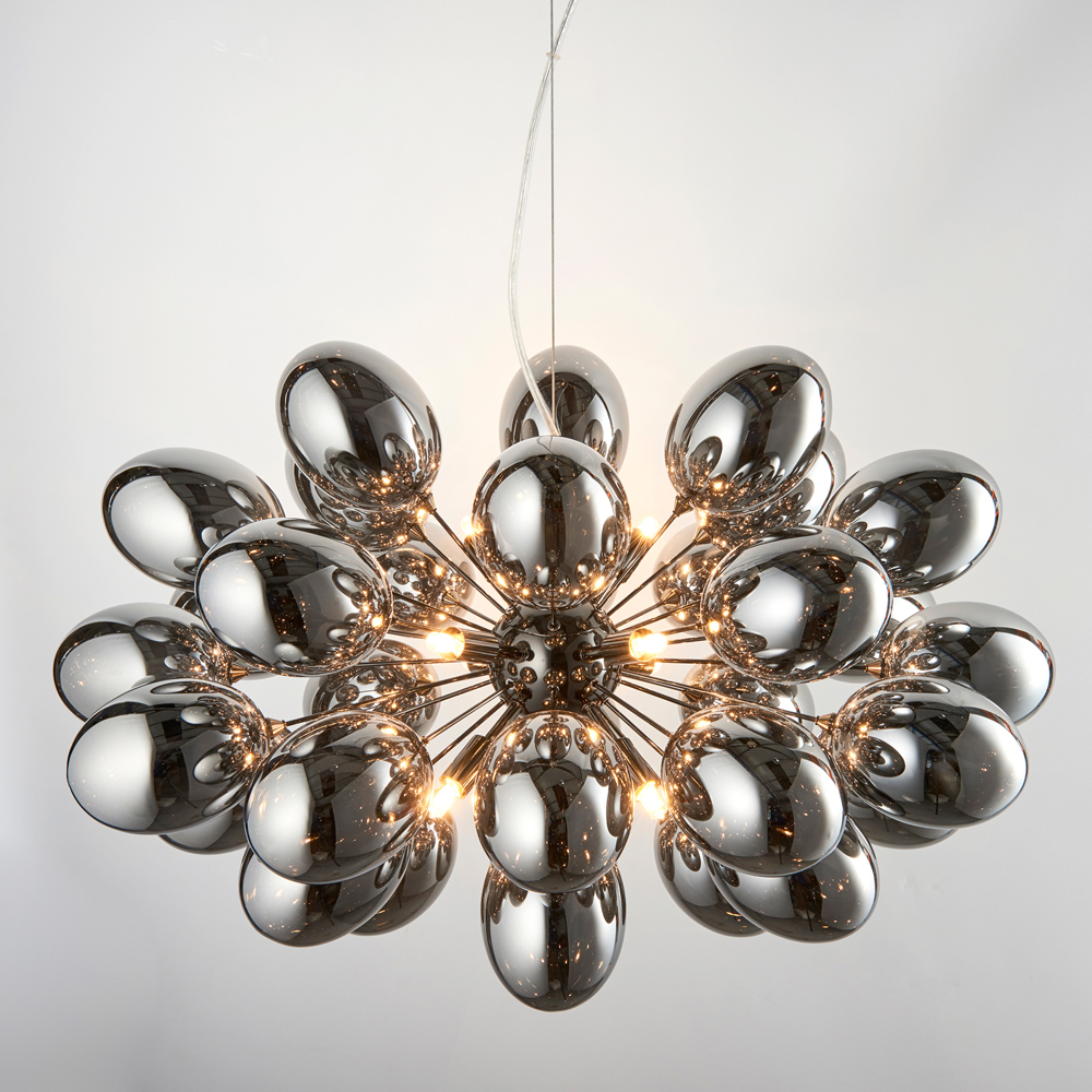 Infinity 8 Pendant Light | Black | Chrome