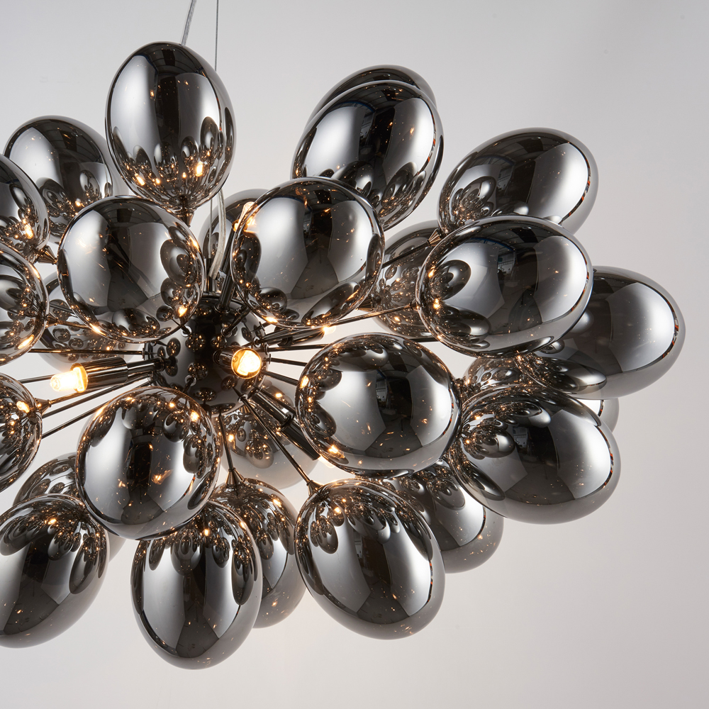 Infinity 8 Pendant Light | Black | Chrome