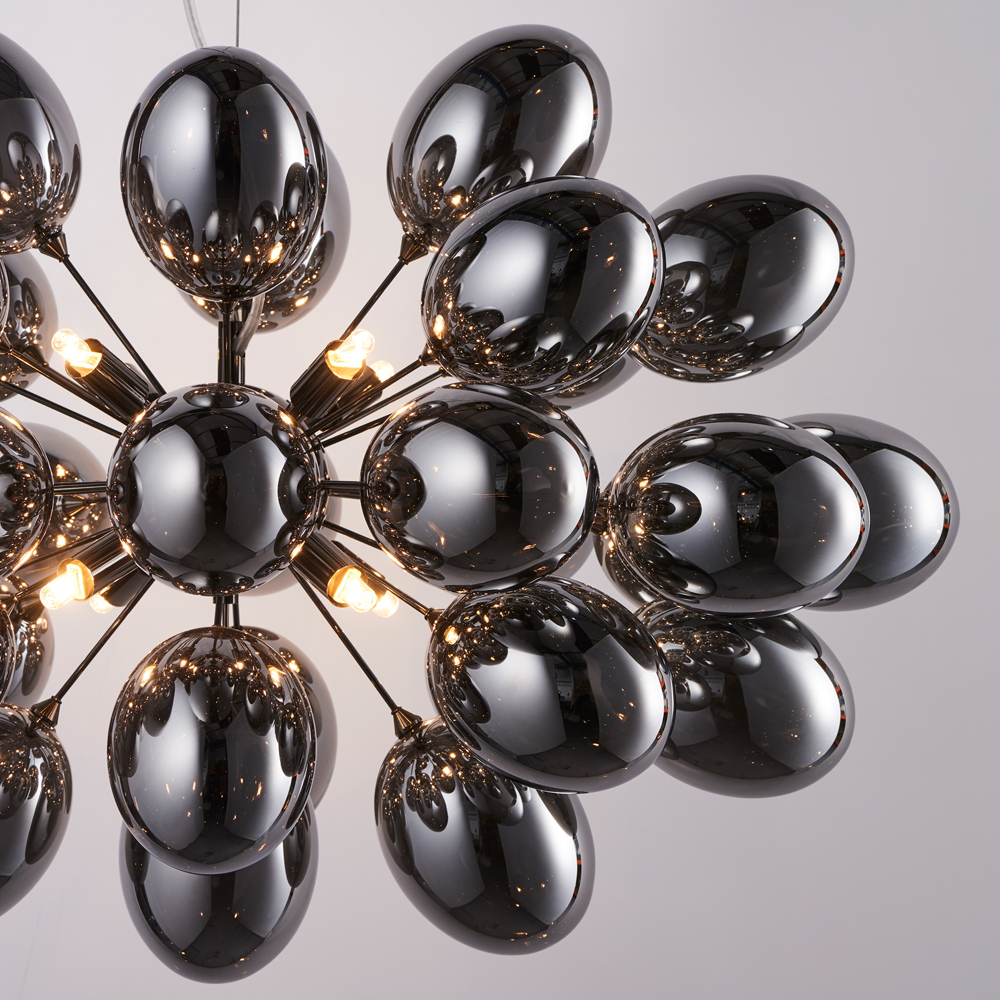 Infinity 8 Pendant Light | Black | Chrome