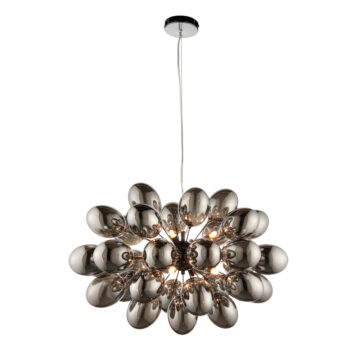 Infinity 8 Pendant Light | Black | Chrome