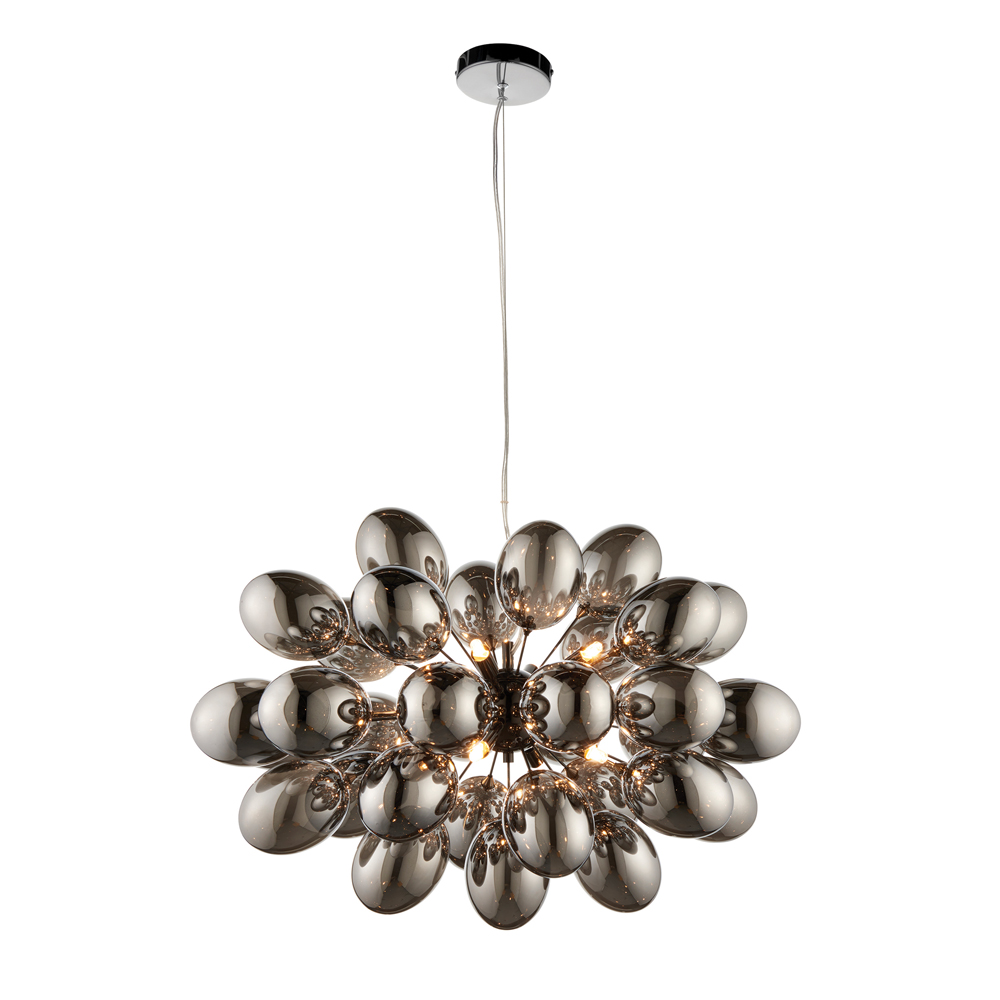 Infinity 8 Pendant Light | Black | Chrome