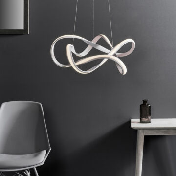 Synergy Pendant Light | White 600-1200mm
