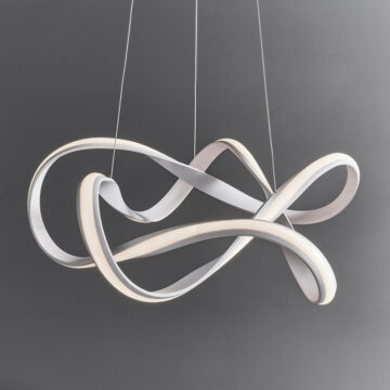 Synergy Pendant Light | White 600-1200mm