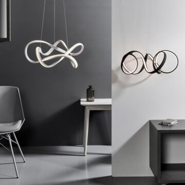 Synergy Pendant Light | White 600-1200mm