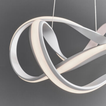 Synergy Pendant Light | White 600-1200mm