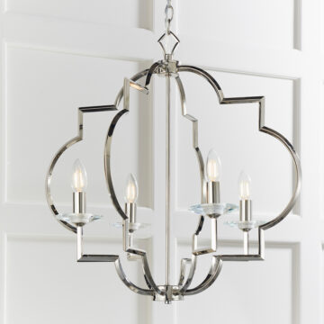 Silver Garland Pendant Light