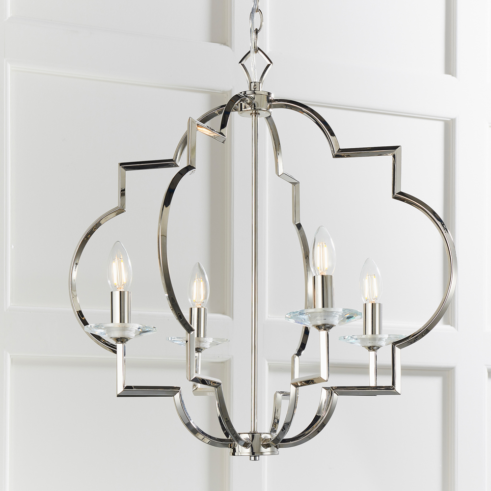 Silver Garland Pendant Light