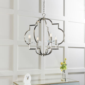 Silver Garland Pendant Light