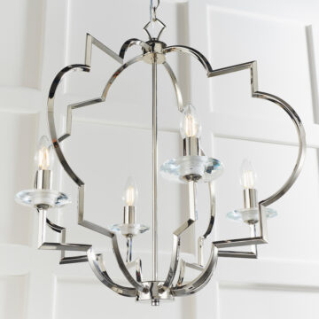 Silver Garland Pendant Light