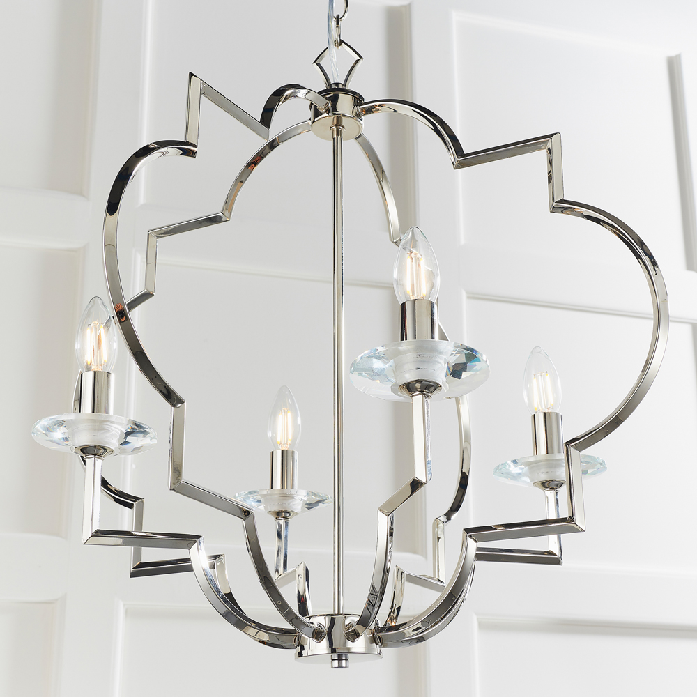 Silver Garland Pendant Light