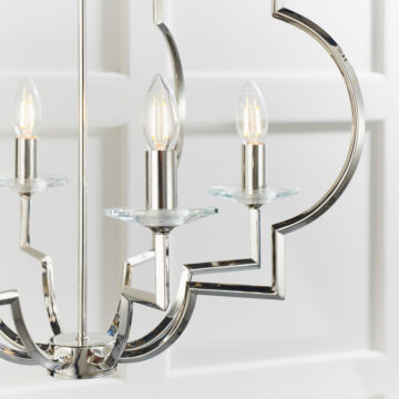 Silver Garland Pendant Light