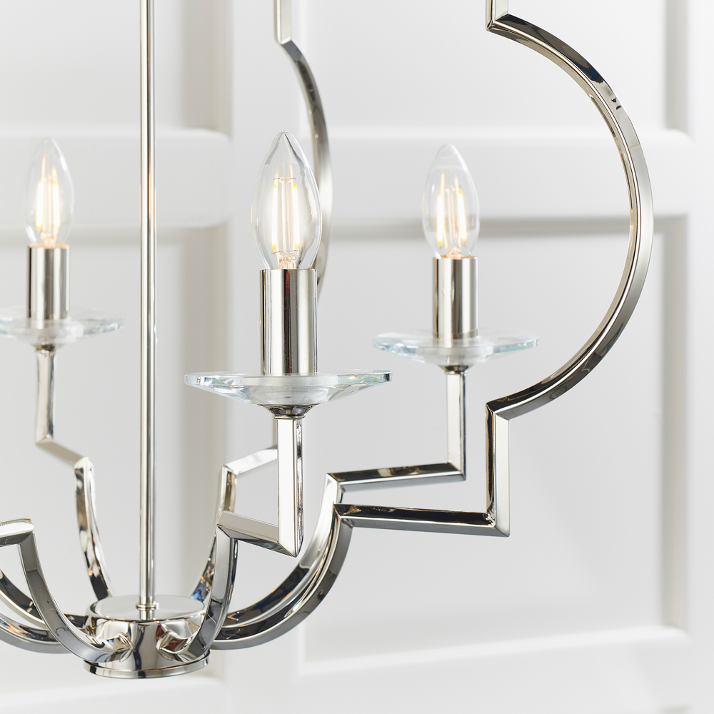 Silver Garland Pendant Light
