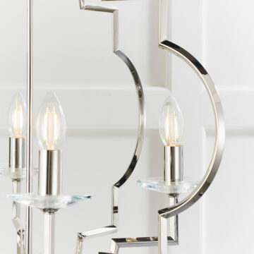 Silver Garland Pendant Light