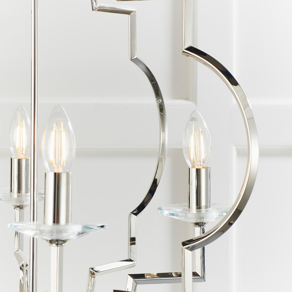Silver Garland Pendant Light