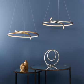 Rase Pendant Light | Brushed Gold