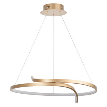 Rase Pendant Light | Brushed Gold