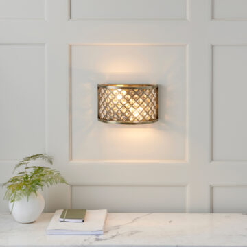 Hudson Wall Light | Antique Brass 150x255mm