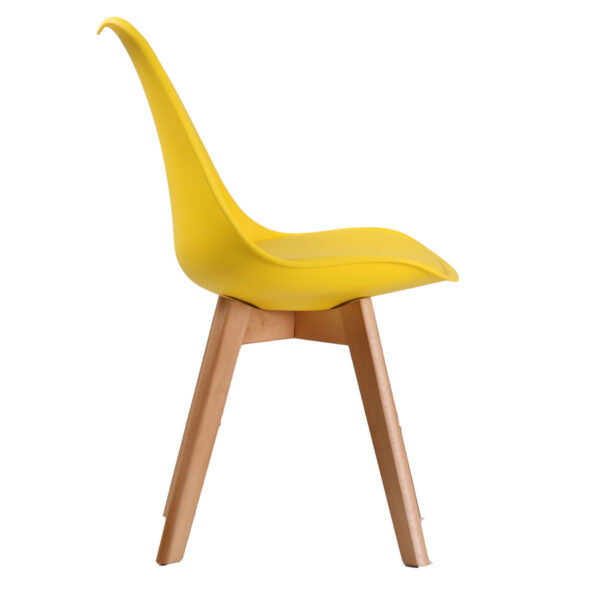 Leah Chair | Yellow | Pair | Self Assembly