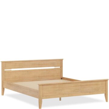 Aruba Oak 5′ King Size Bed