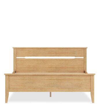 Aruba Oak 5′ King Size Bed