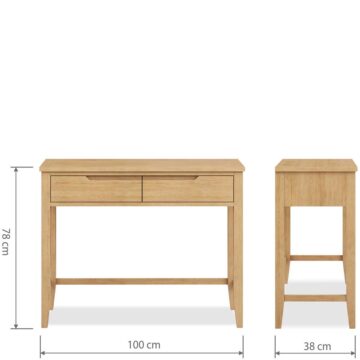 Aruba Oak Dressing Table