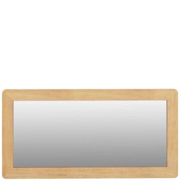 Aruba Oak Dressing Table Mirror | Assembled