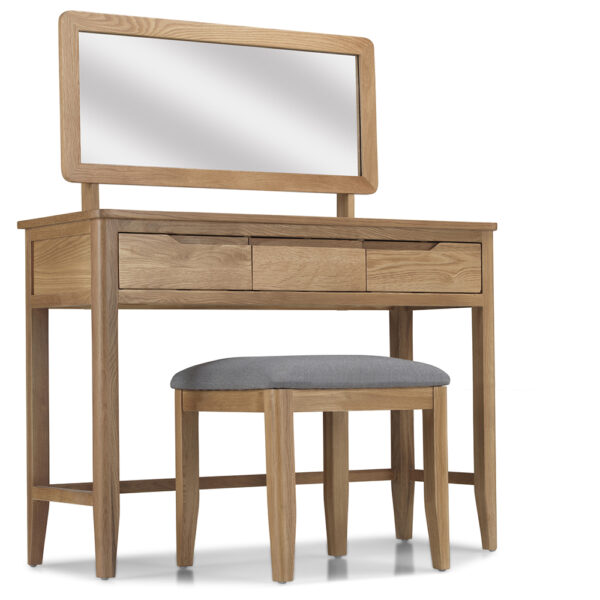 Aruba Oak Dressing Table Mirror | Clearance