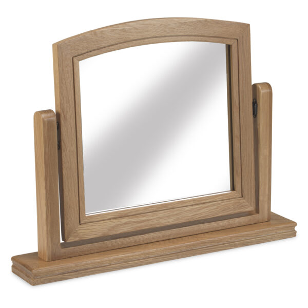 Catania Dressing Table Mirror | Oak
