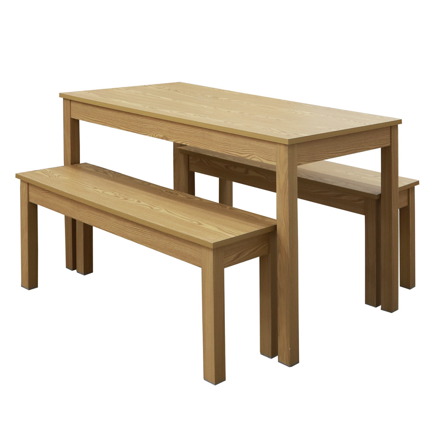 Ohio Dining Set Oak Self Assembly Oak World