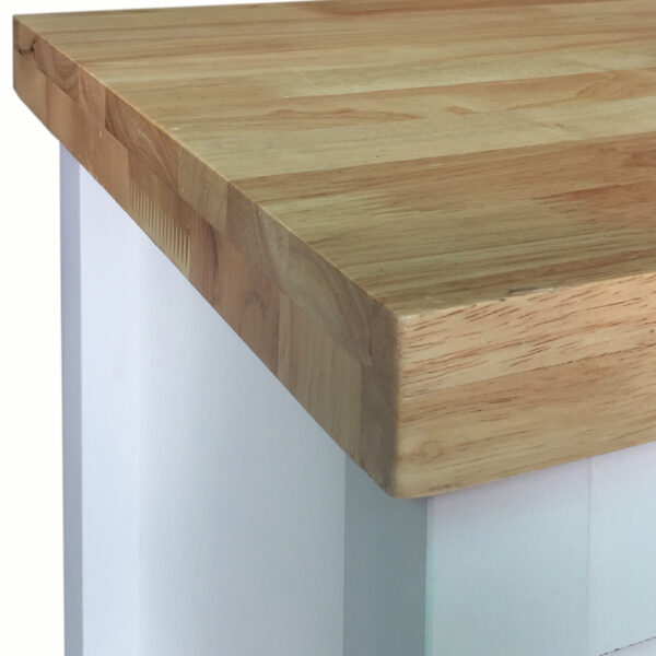 Barking Kitchen Island | White | Self Assembly