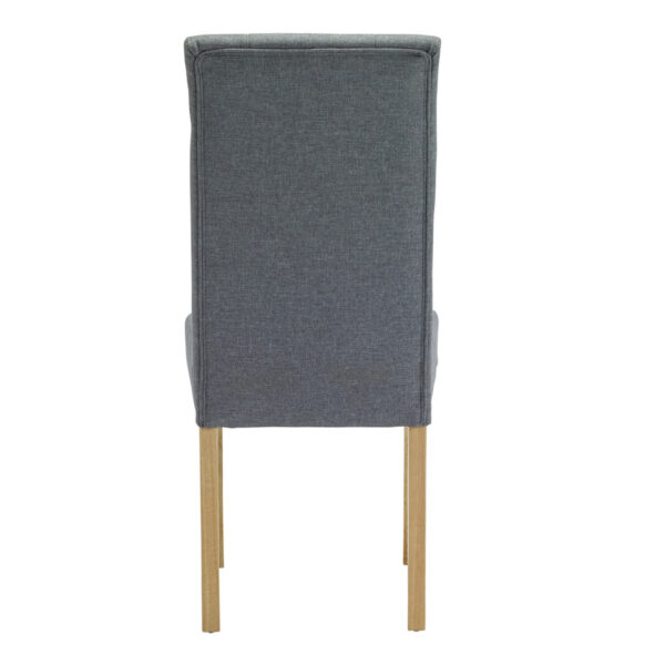 Roma Chair | Grey | Pair | Self Assembly