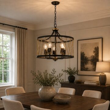 Bronze Heston Pendant Light