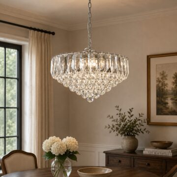 Fargo 6 Pendant Light | Chrome