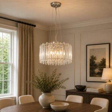 Chrome Hanna Pendant Light