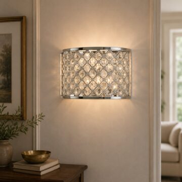 Hudson Wall Light | Chrome