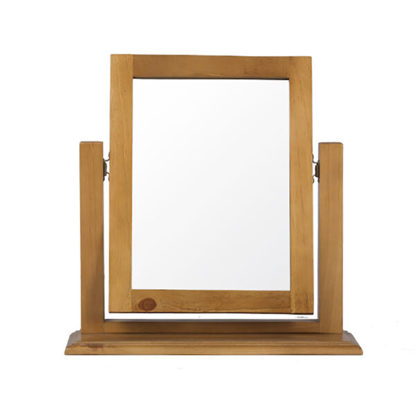 Ravenna Pine Vanity Mirror Oak World