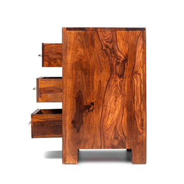 Taranto 3 Drawer Bedside