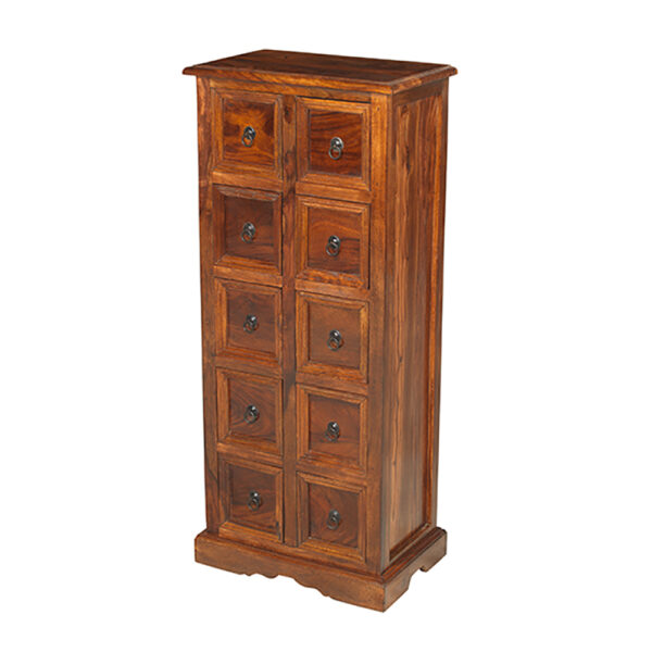 Rovigo Bhoja 10 Drawer CD Unit