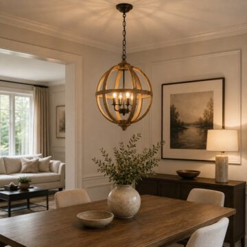 Brass Toba Pendant Light