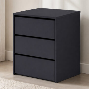 Rotterdam Wardrobe Drawer Unit | Matte Black