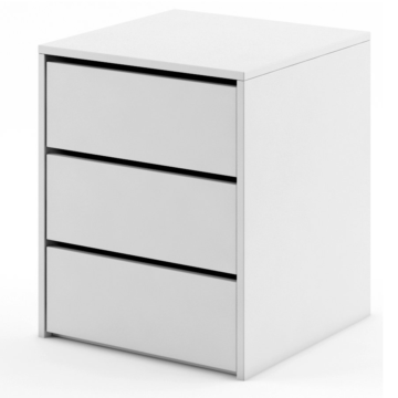 Rotterdam Matt White Wardrobe Drawer Unit