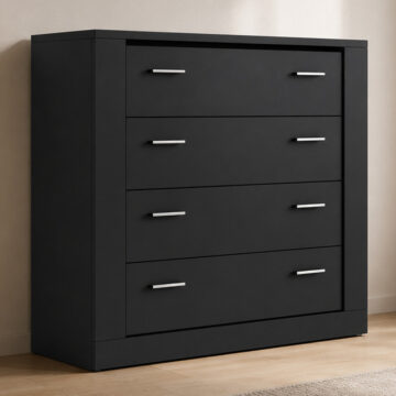 Rotterdam Chest of Drawers | Matte Black
