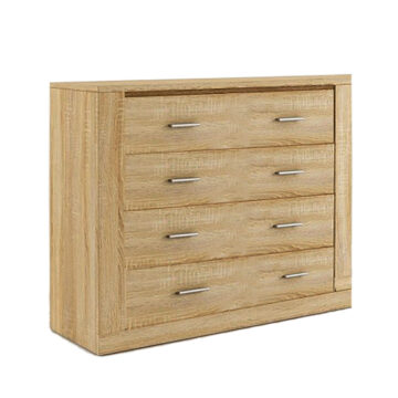 Rotterdam 4 Drawer Chest | Shetland Oak