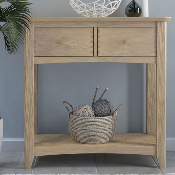 Linlithgow Console Table | Oak