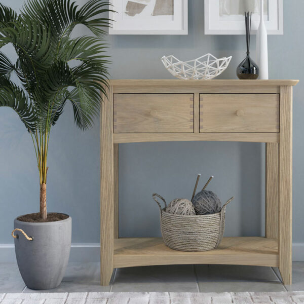 Linlithgow Console Table | Oak