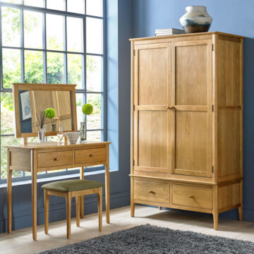Sardinia Oak Dressing Table Set