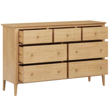 Sardinia Oak 7 Drawer Chest