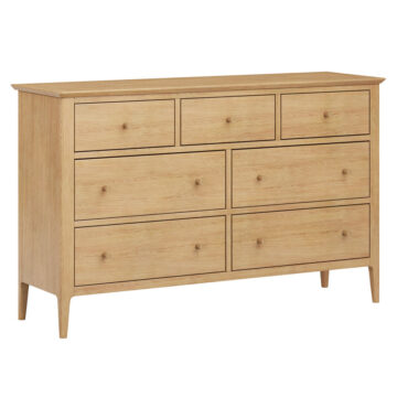 Sardinia Oak 7 Drawer Chest