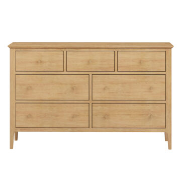 Sardinia Oak 7 Drawer Chest